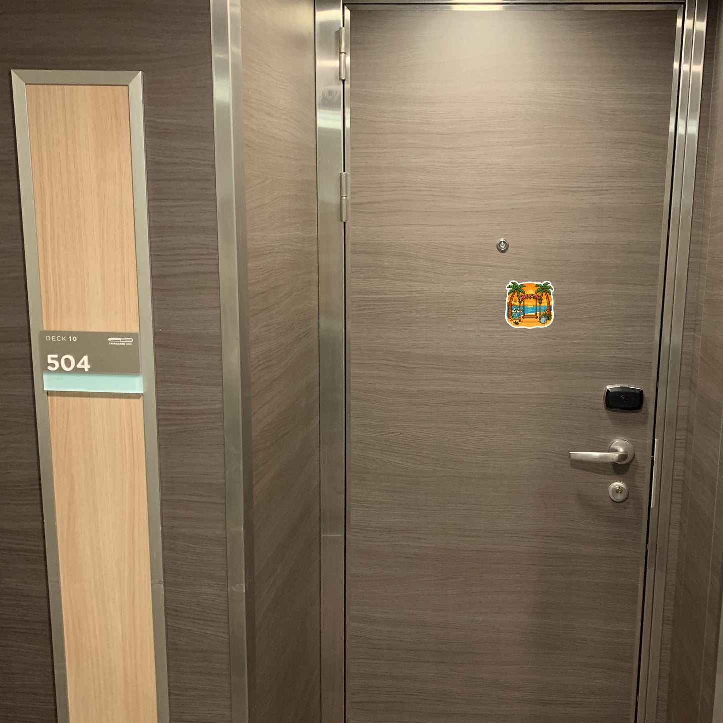 50 Golden Years - Door Style Mockup