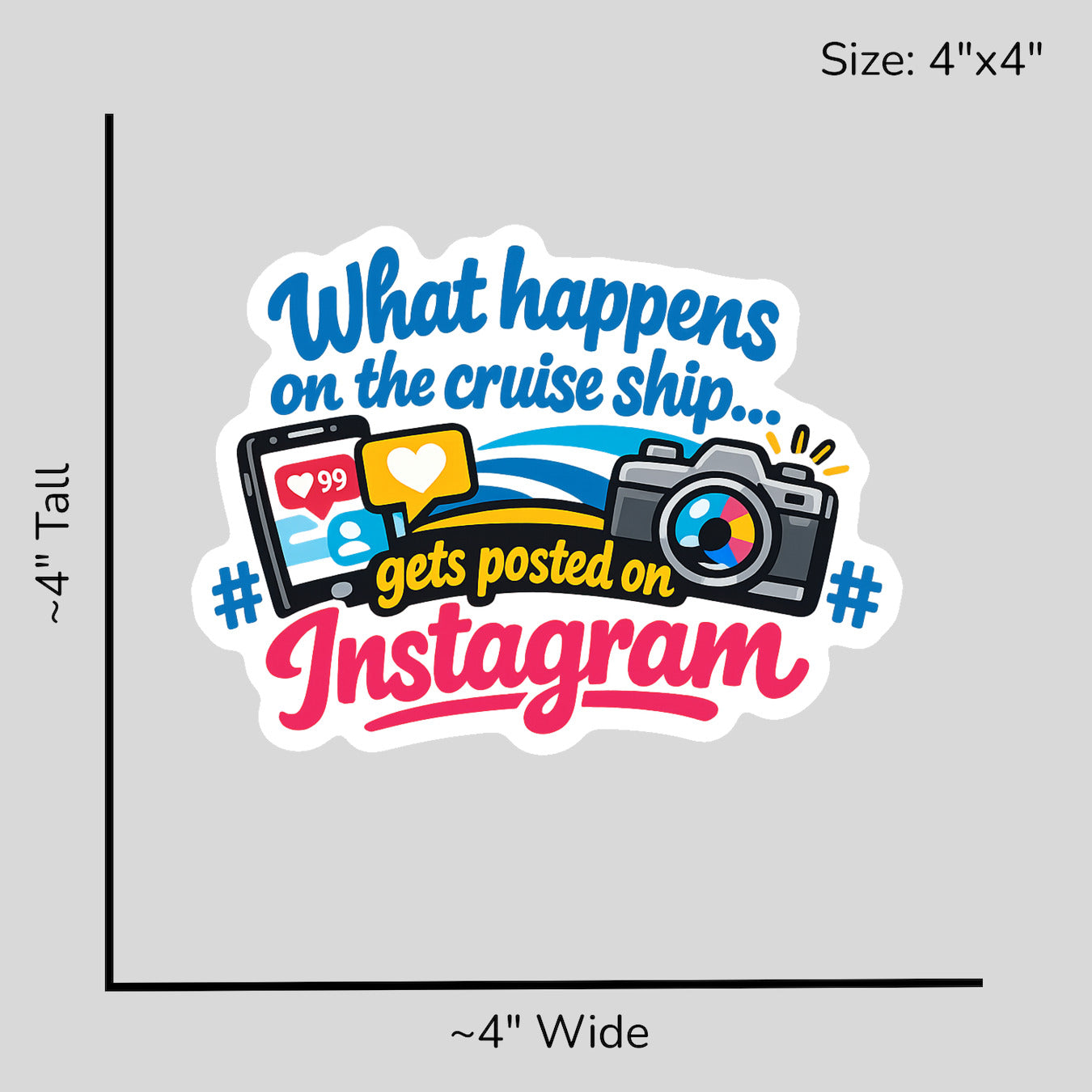 Instagram Evidence - Size Reference Mockup
