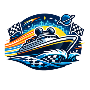 Speed Track Cruise - Bordered Artwork