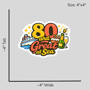 80 and Great at Sea - Size Reference Mockup