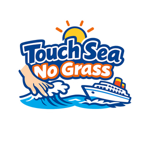 Touch Sea No Grass - Bordered Artwork