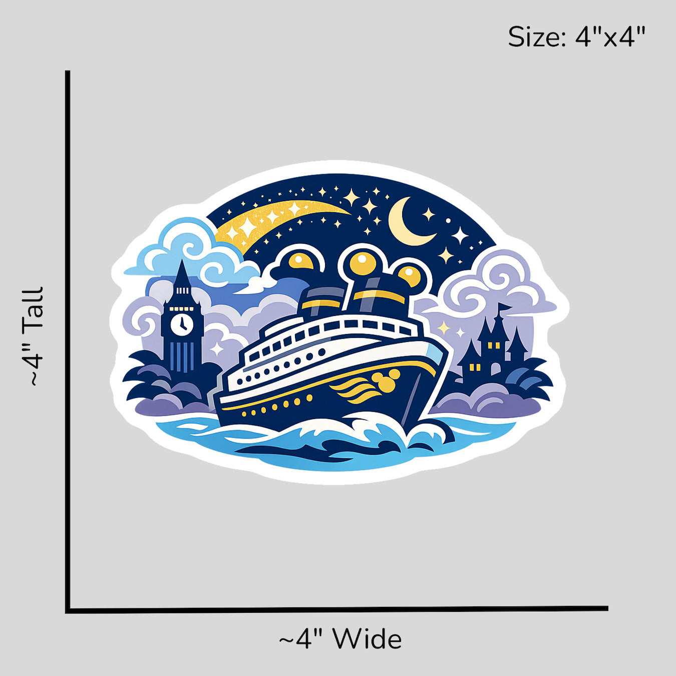 Fantasy Flight Cruise - Size Reference Mockup