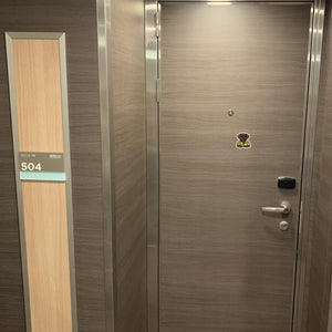 Tropical Chocolate Lab - Door Style Mockup