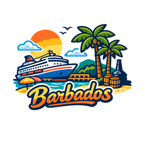 Sunset Dreams Barbados - Bordered Artwork