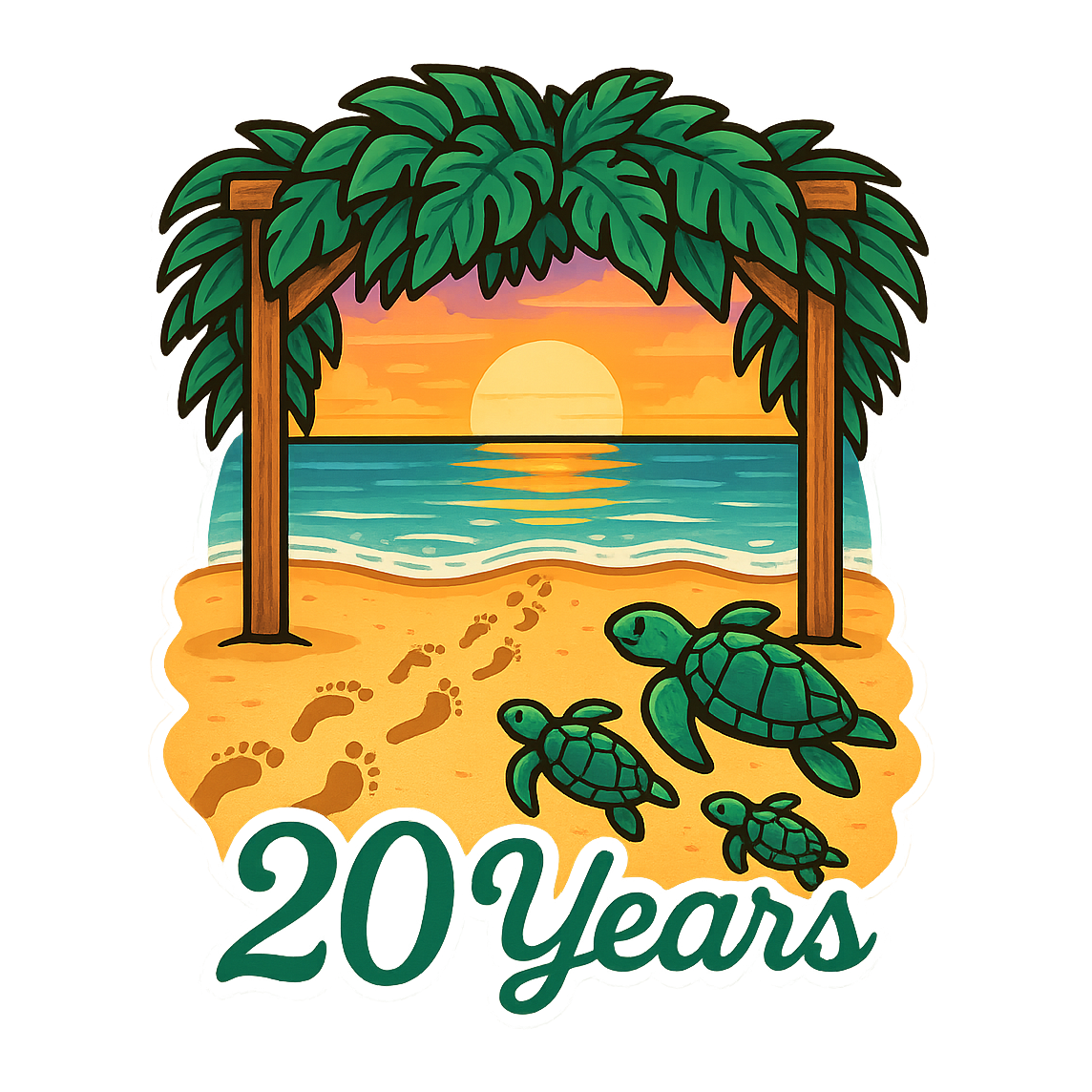 20 Years Strong - Bordered Artwork