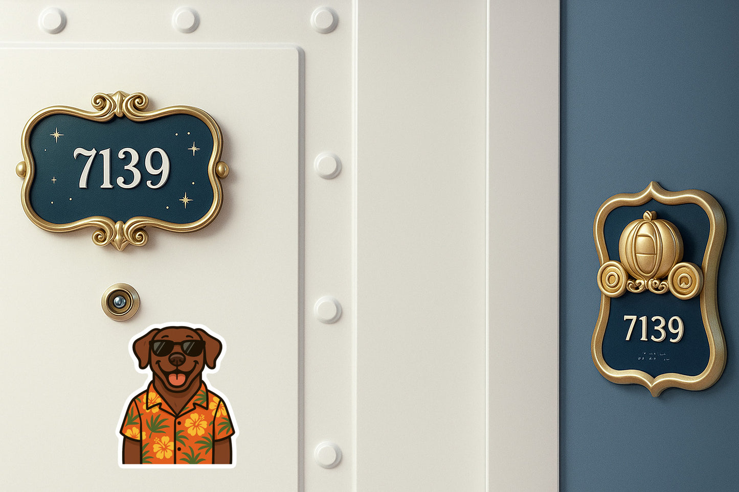 Tropical Chocolate Lab - Door Style 2 Mockup