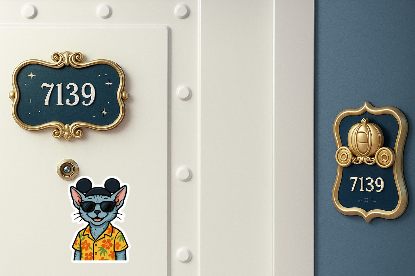 Magic Devon Rex - Door Style 2 Mockup