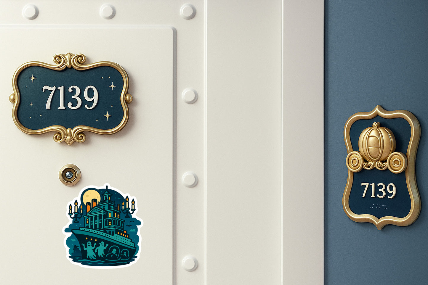 Ghost Ship Crossing - Door Style 2 Mockup