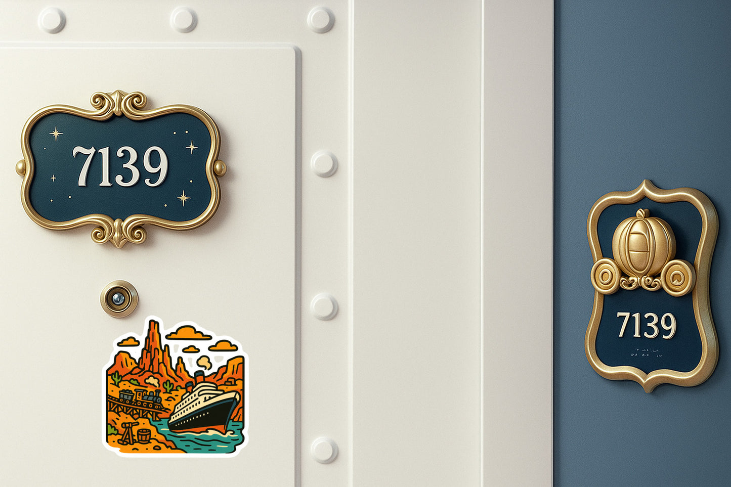 Big Thunder Cruise - Door Style 2 Mockup