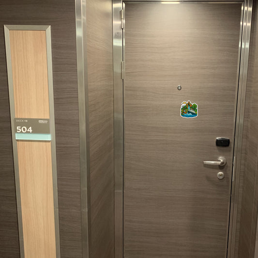 Waterfall Rapids Voyage - Door Style Mockup