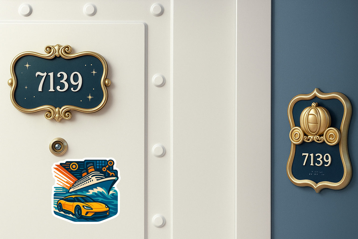 Speed Track Cruise - Door Style 2 Mockup