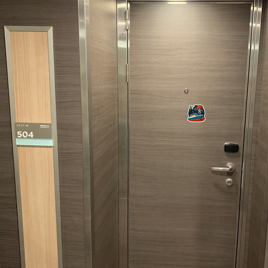 Mars Mission Cruise - Door Style Mockup