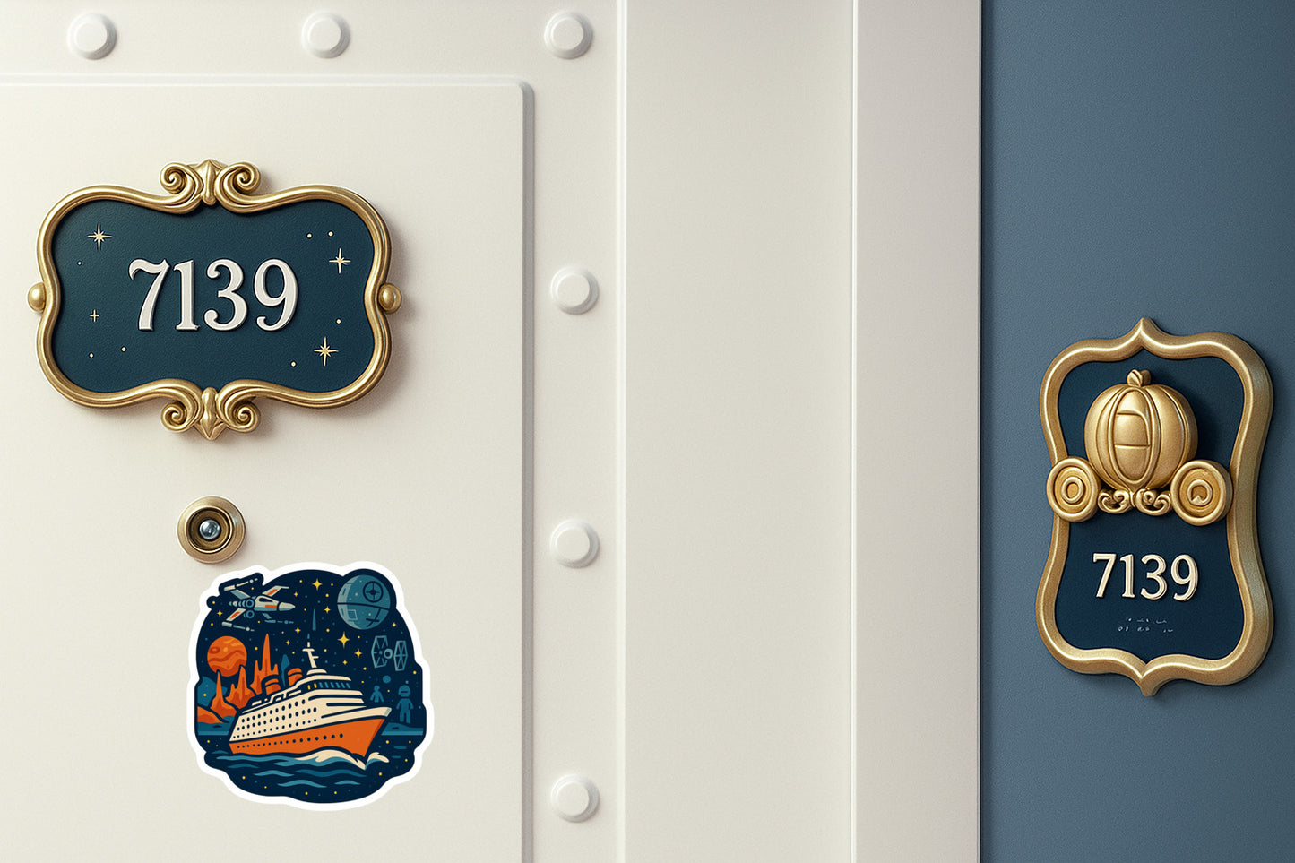 Galaxy Explorer Cruise - Door Style 2 Mockup