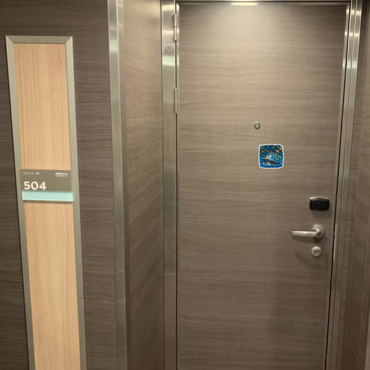 Space Ranger Cruise - Door Style Mockup