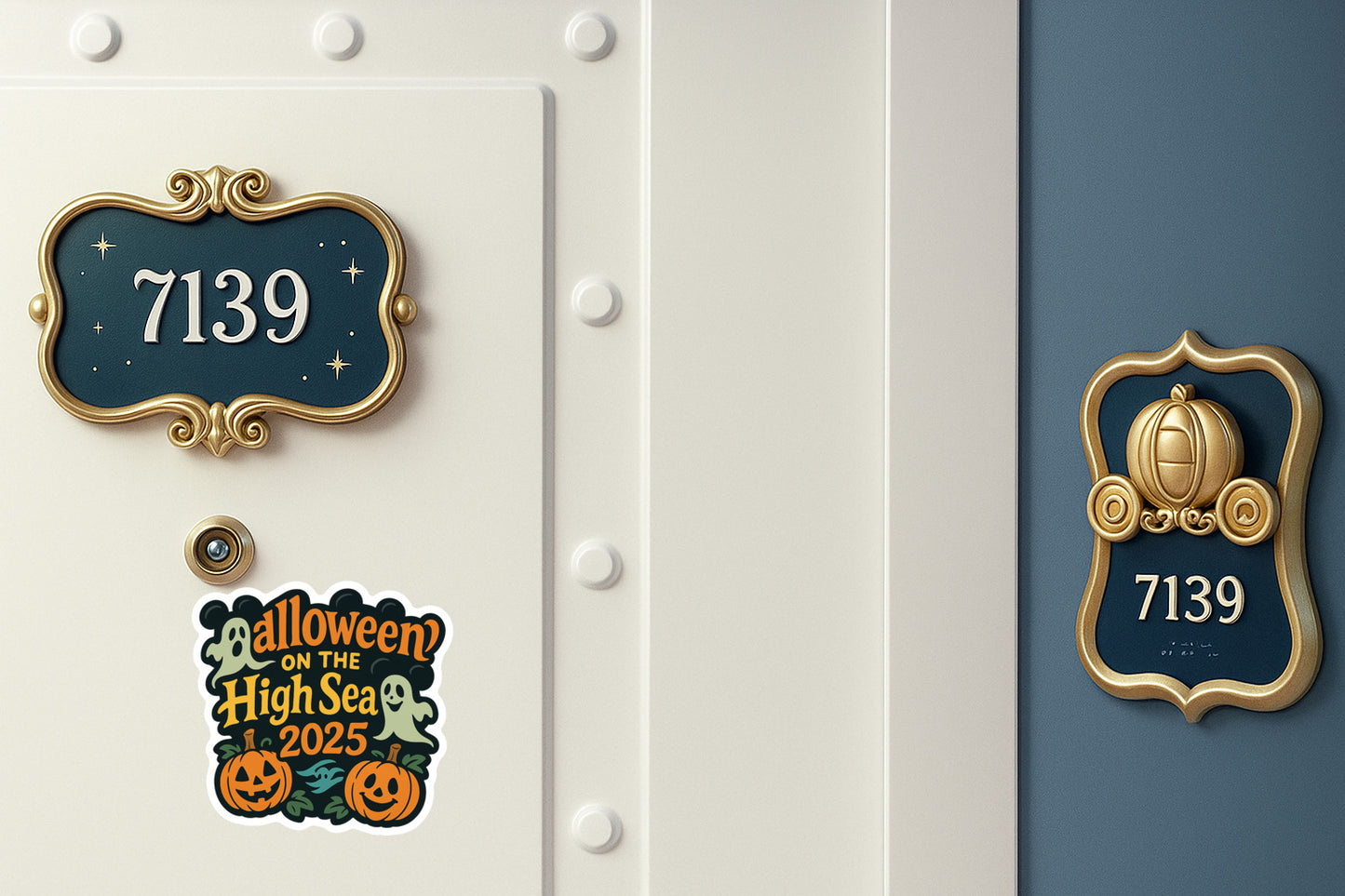 Halloween on the High Seas 2025 - Door Style 2 Mockup