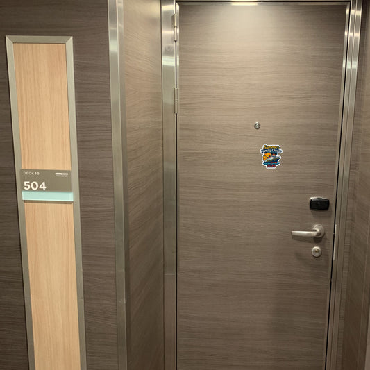 Summer Family Cruise 2025 - Door Style Mockup
