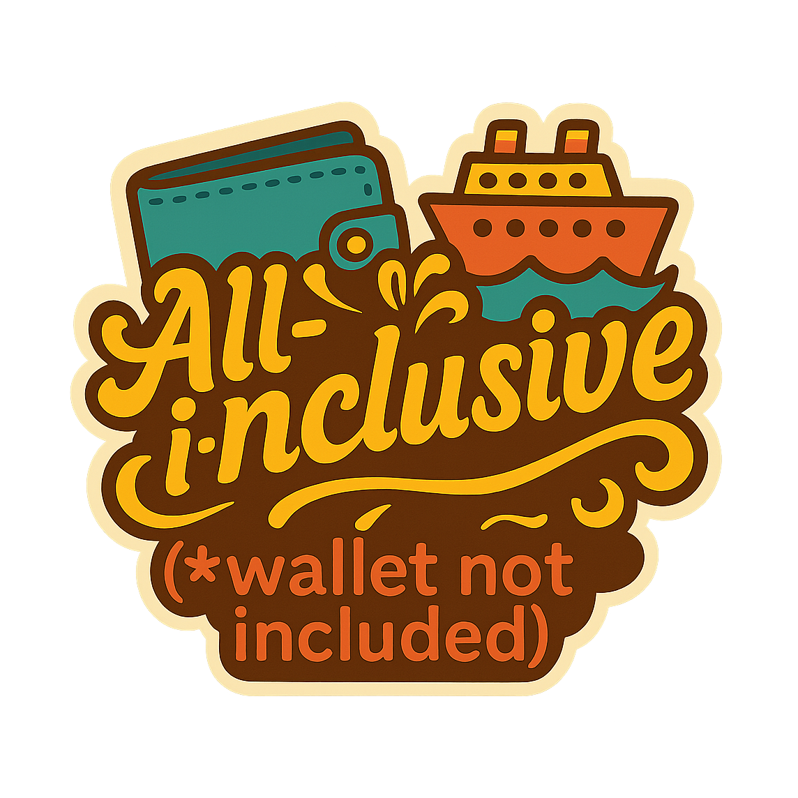 All Inclusive Asterisk - Bordered Artwork