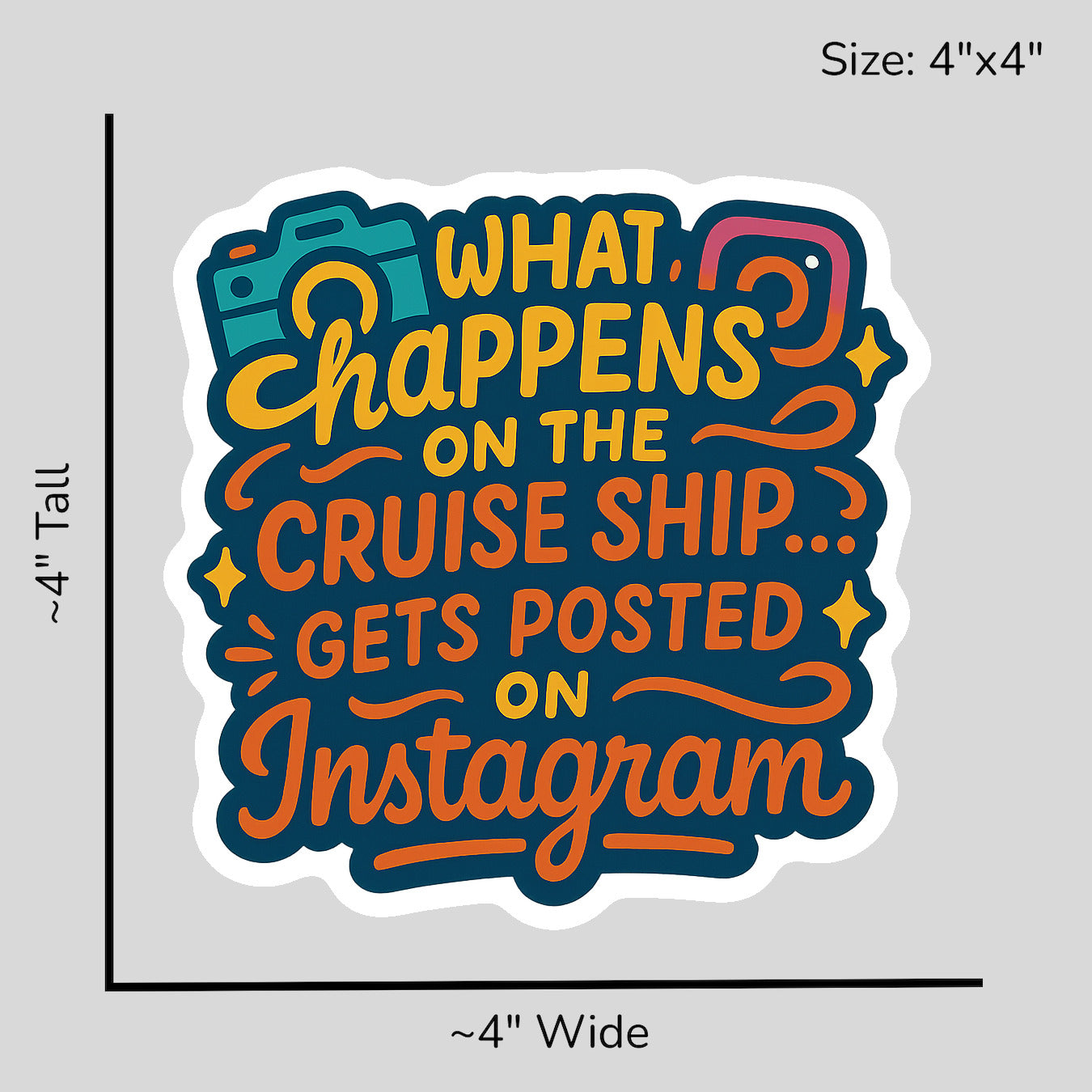 Instagram Evidence - Size Reference Mockup