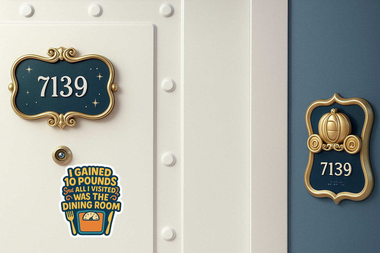 Dining Room Tourist - Door Style 2 Mockup