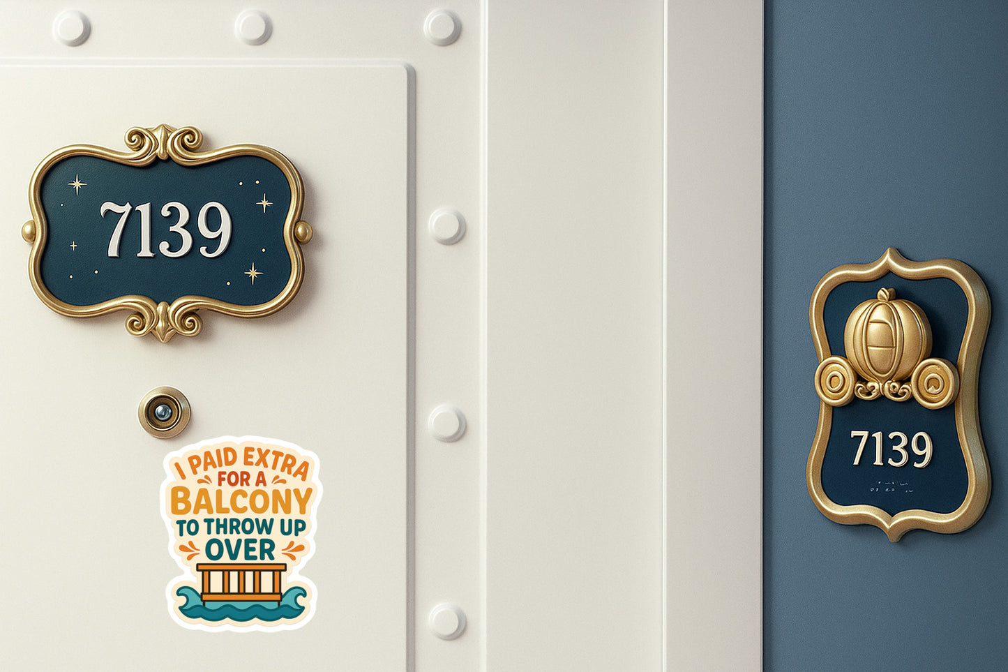 Balcony Upgrade Regret - Door Style 2 Mockup