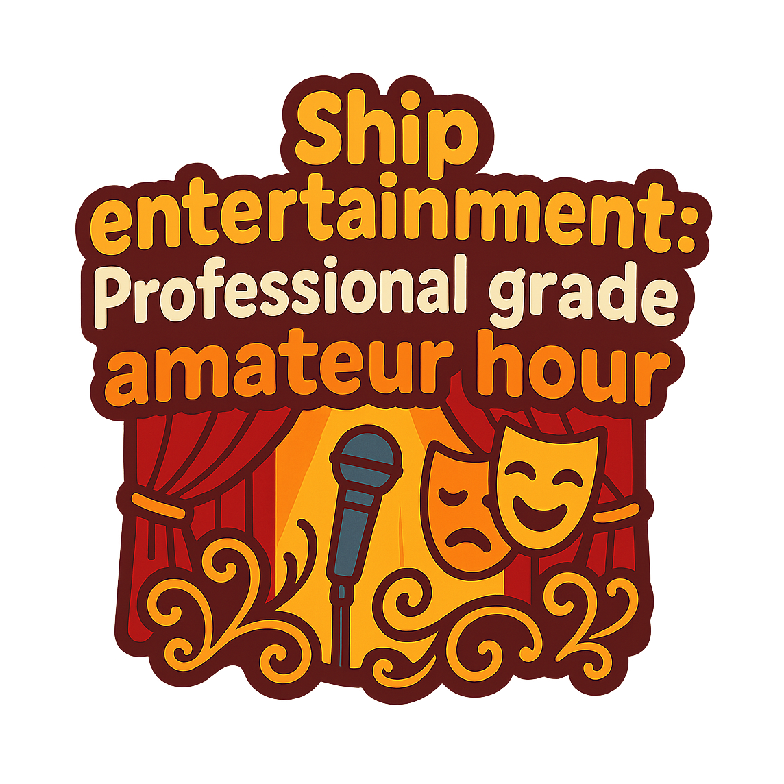 Professional Amateur Hour - Bordered Artwork