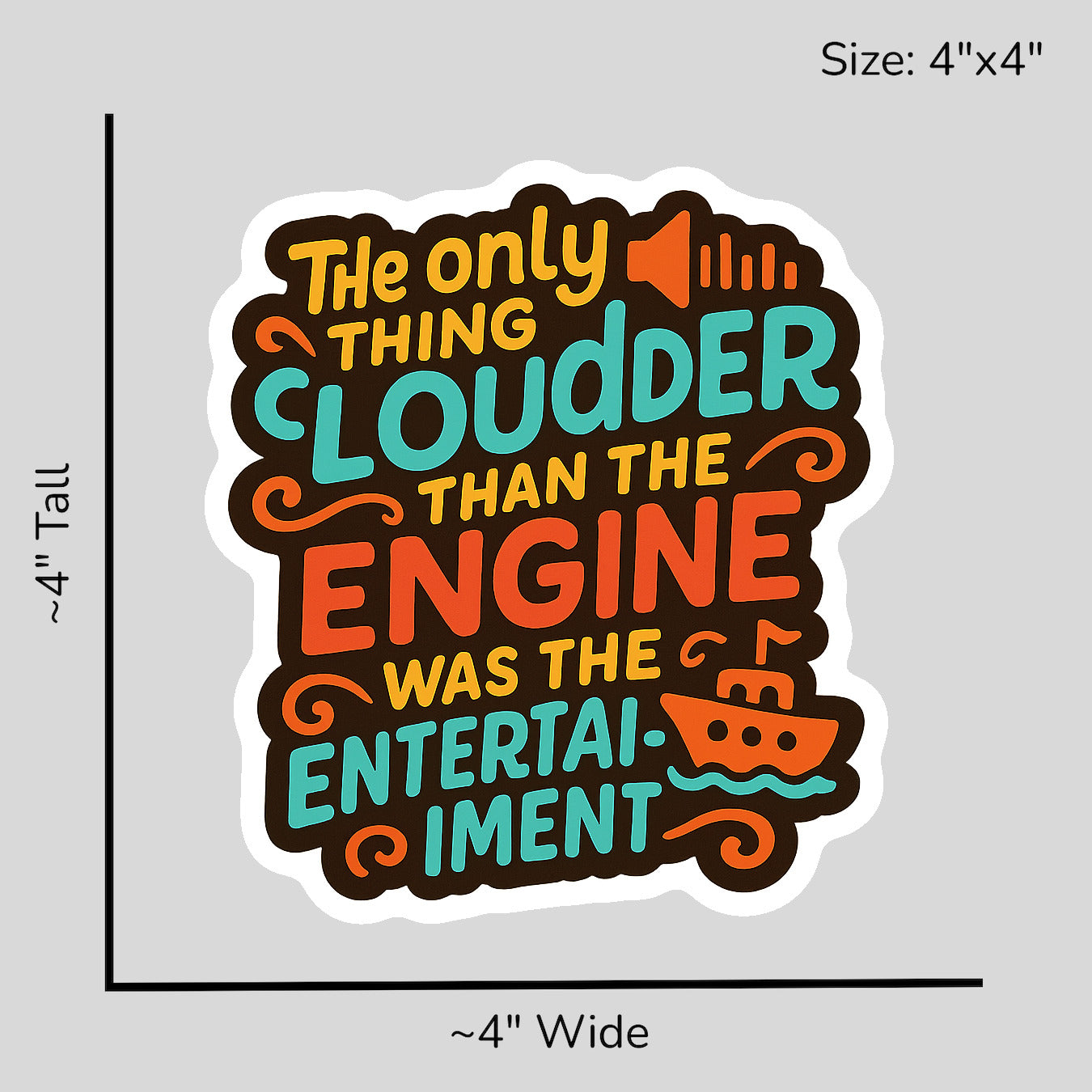 Engine vs Entertainment - Size Reference Mockup