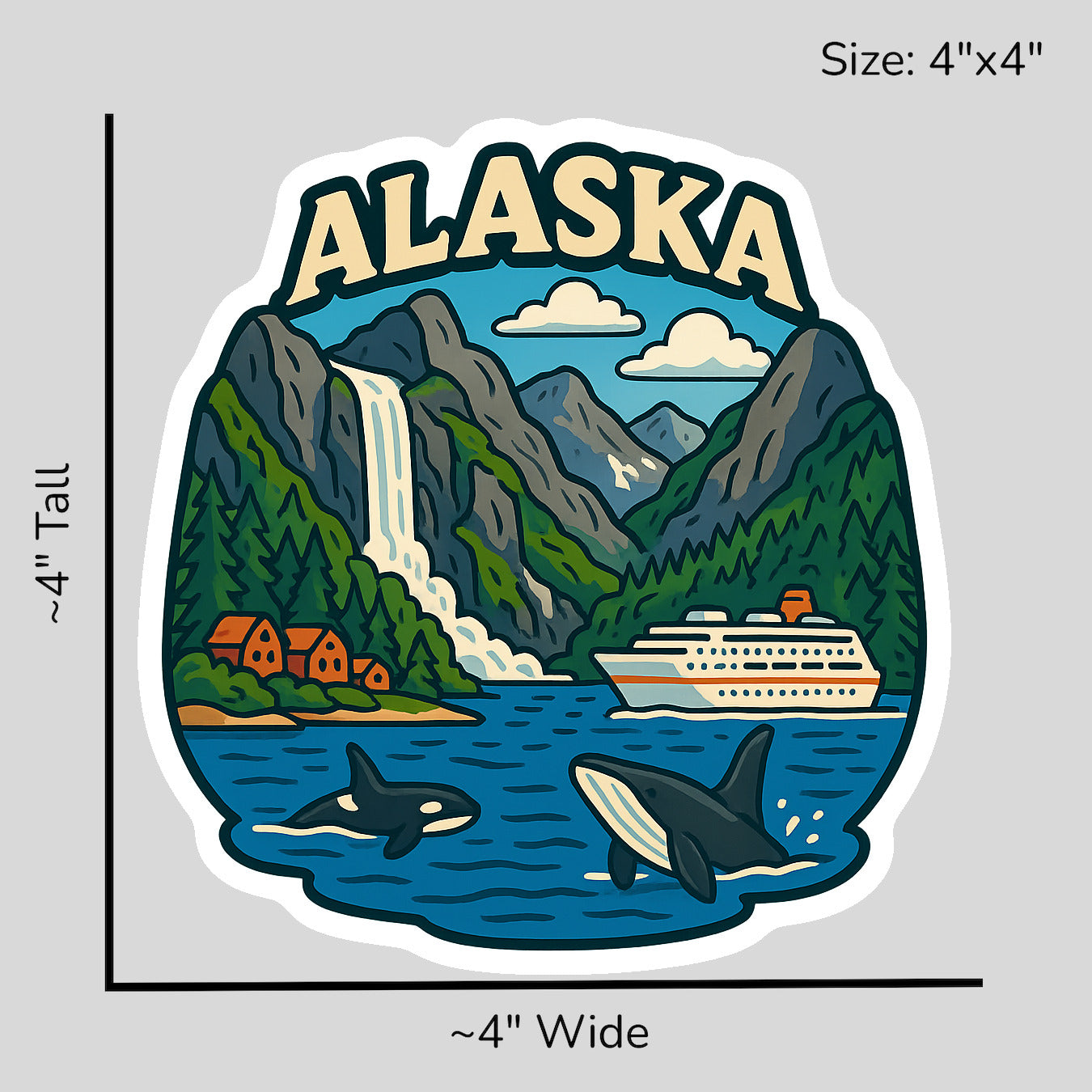 Inside Passage Beauty - Size Reference Mockup