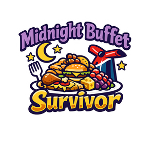 Midnight Buffet Survivor - Bordered Artwork