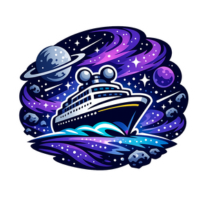 Galaxy Explorer Cruise - Bordered Artwork
