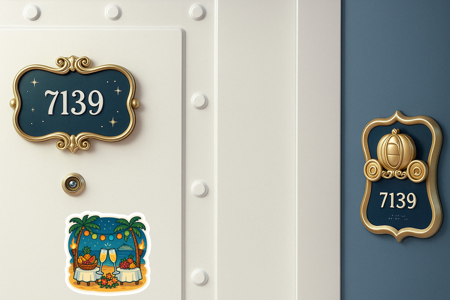 Caribbean Celebration - Door Style 2 Mockup