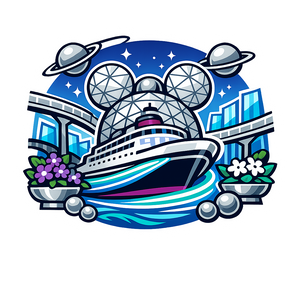 Future World Sailing - Bordered Artwork