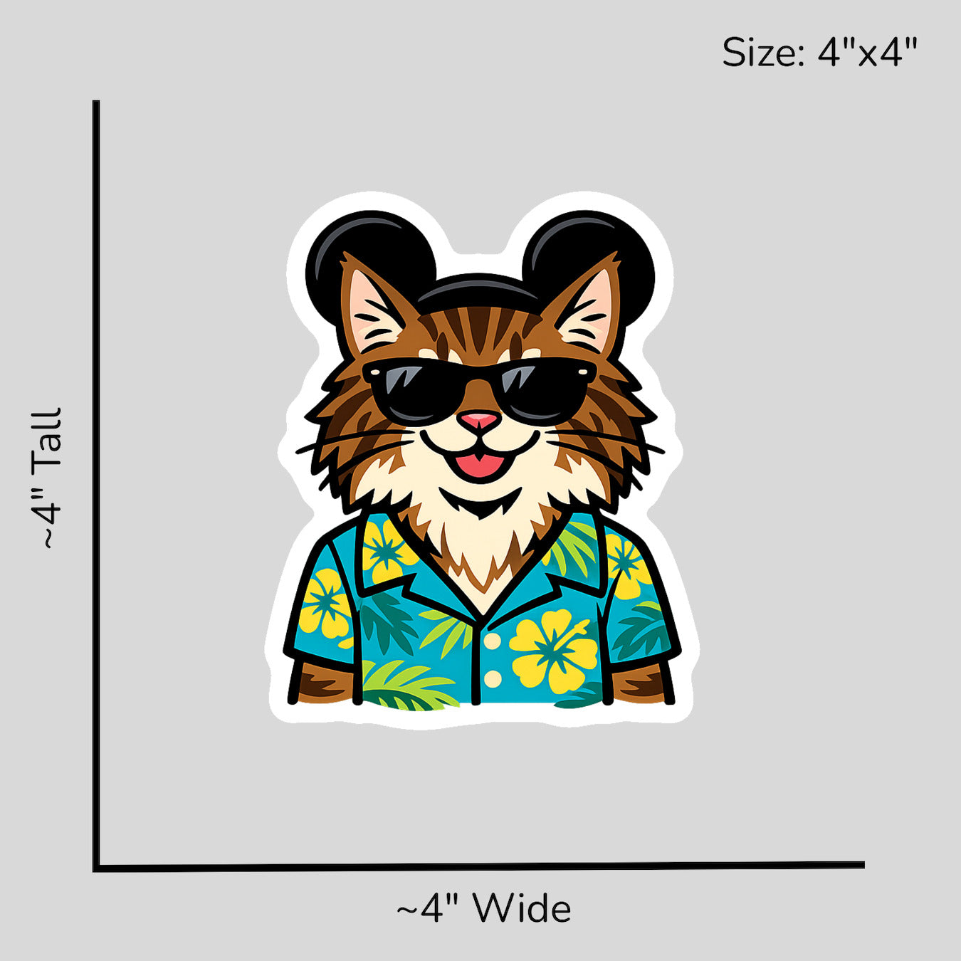 Magic Maine Coon - Size Reference Mockup