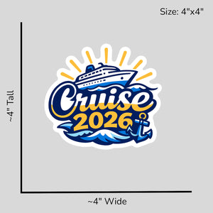 Cruise 2026 - Size Reference Mockup