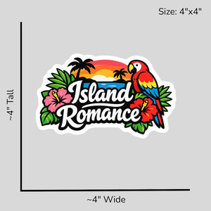 Island Romance - Size Reference Mockup
