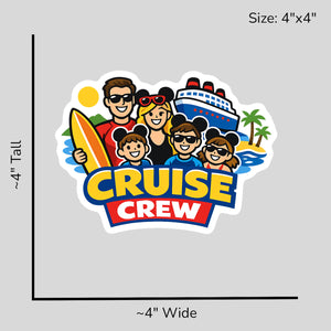 Castaway Family - Size Reference Mockup
