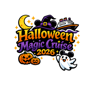 Halloween Magic Cruise 2026 - Bordered Artwork