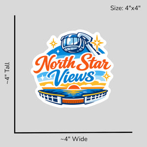 North Star Views - Size Reference Mockup
