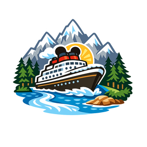 Alpine Peak Cruise - Bordered Artwork
