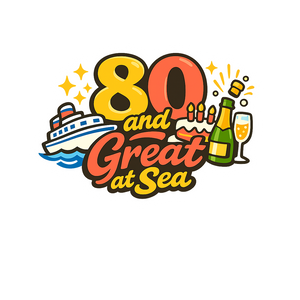 80 and Great at Sea - Bordered Artwork