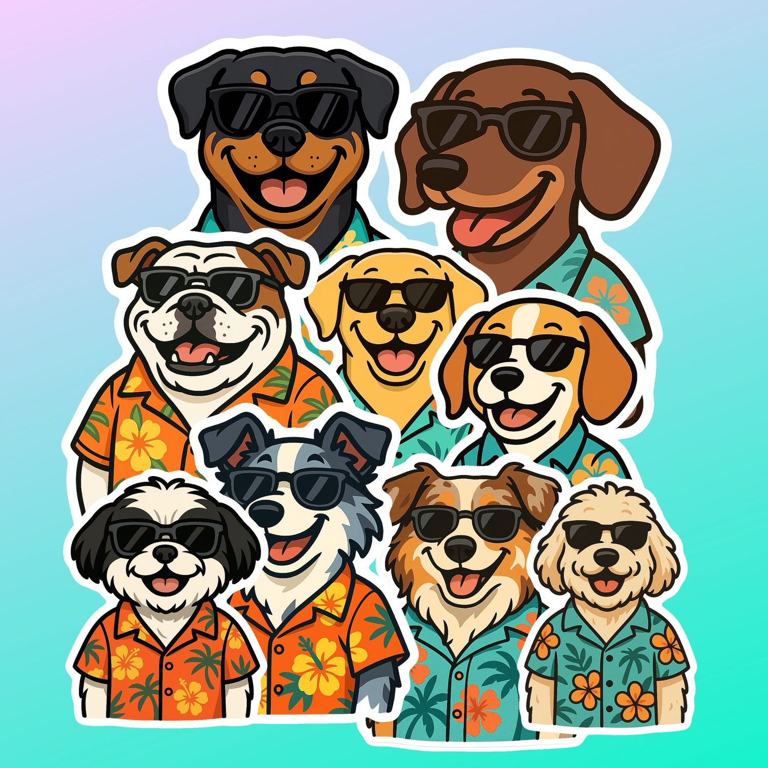 Dog Cruise Door Magnets