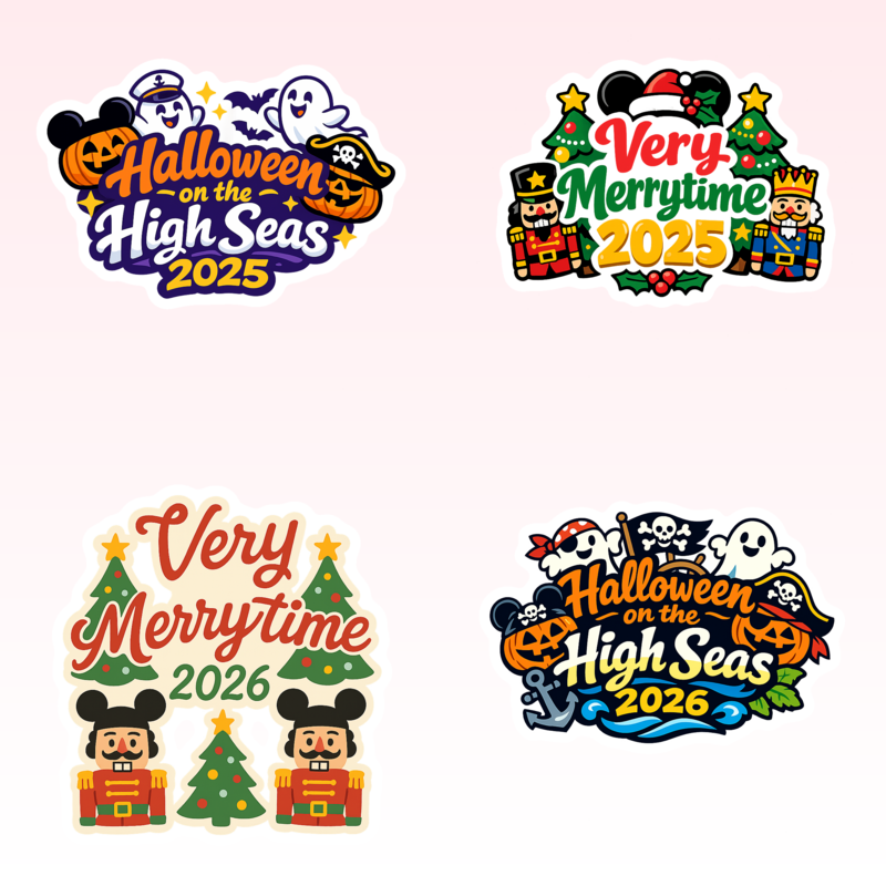 Holiday Cruise Door Magnets
