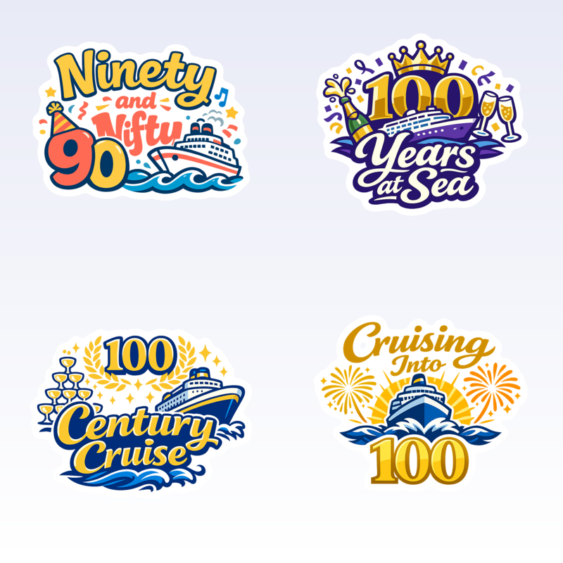 Birthday Cruise Door Magnets