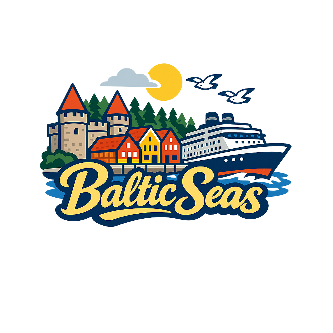 Baltic Charm - Bordered Artwork