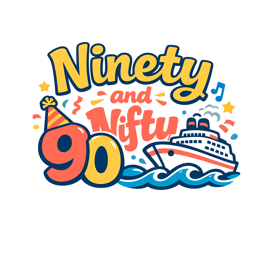 Ninety and Nifty - Bordered Artwork