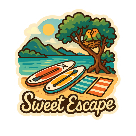Honeymoon Adventures - Bordered Artwork