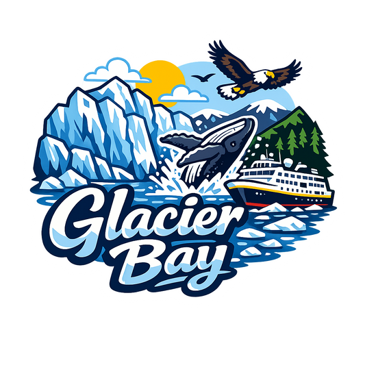 Glacier Bay Adventure - Bordered Artwork