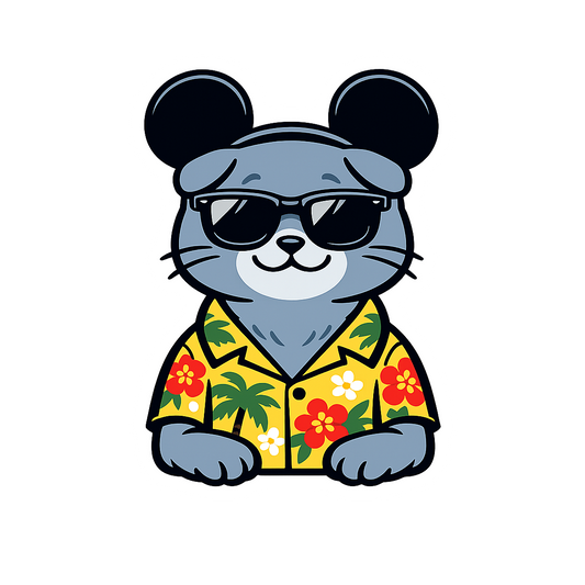 Magic Scottish Fold - Bordered Artwork