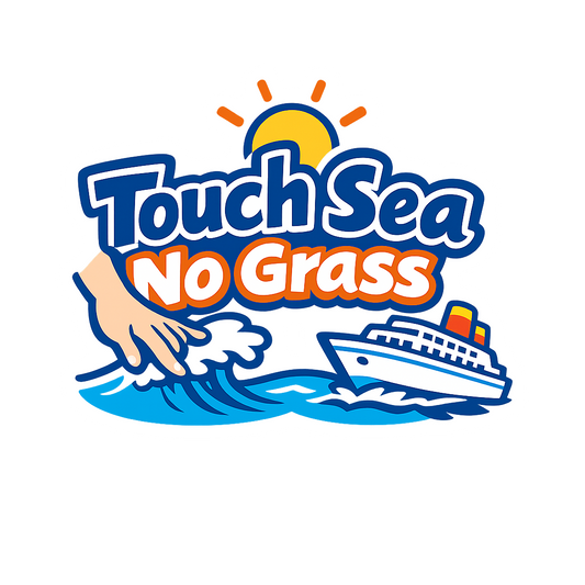 Touch Sea No Grass - Bordered Artwork