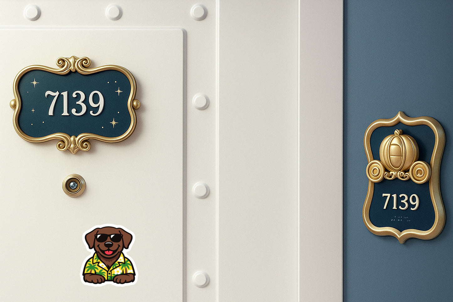 Tropical Chocolate Lab - Door Style 2 Mockup