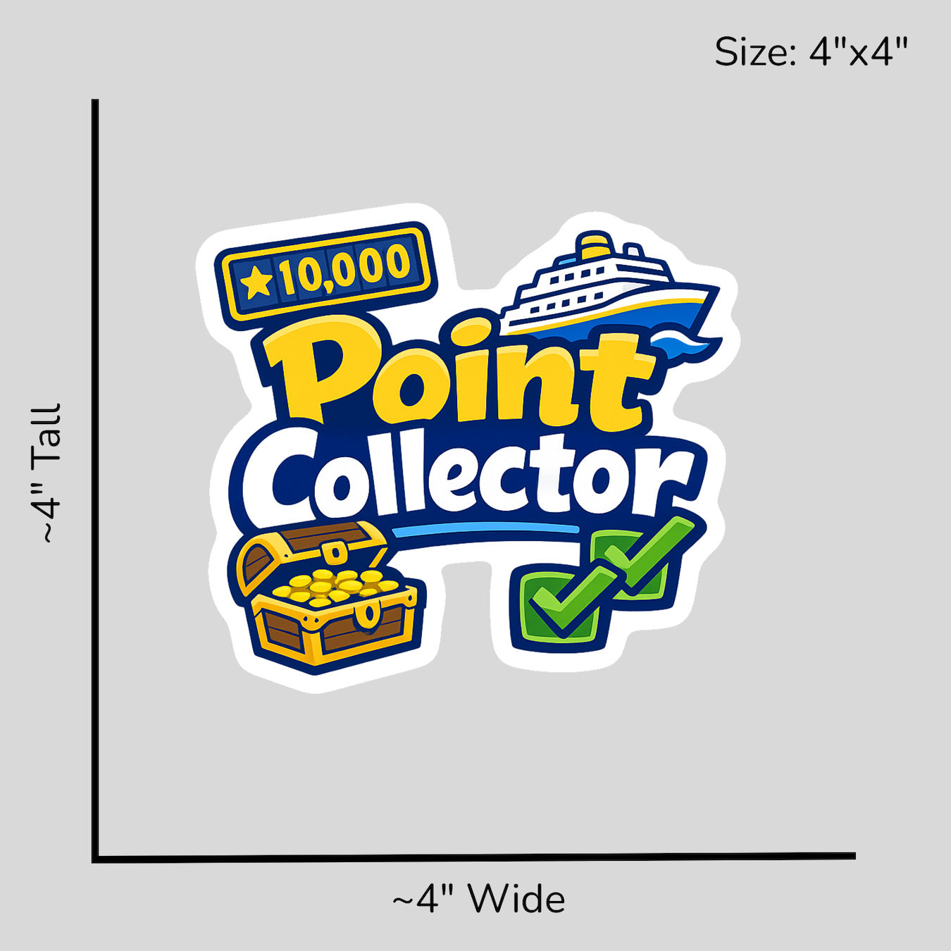 Point Collector - Size Reference Mockup